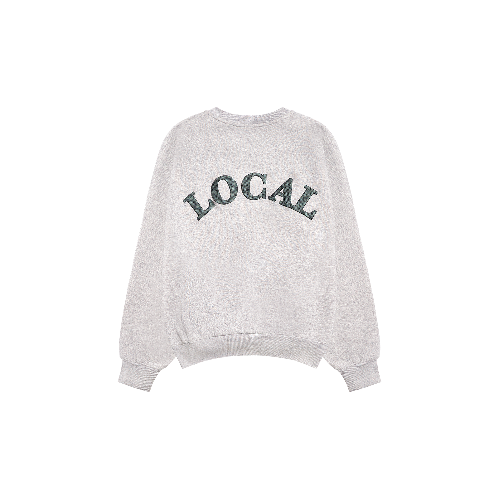 LOGO COLLECTION | Grey Logo Crewneck | Local Space