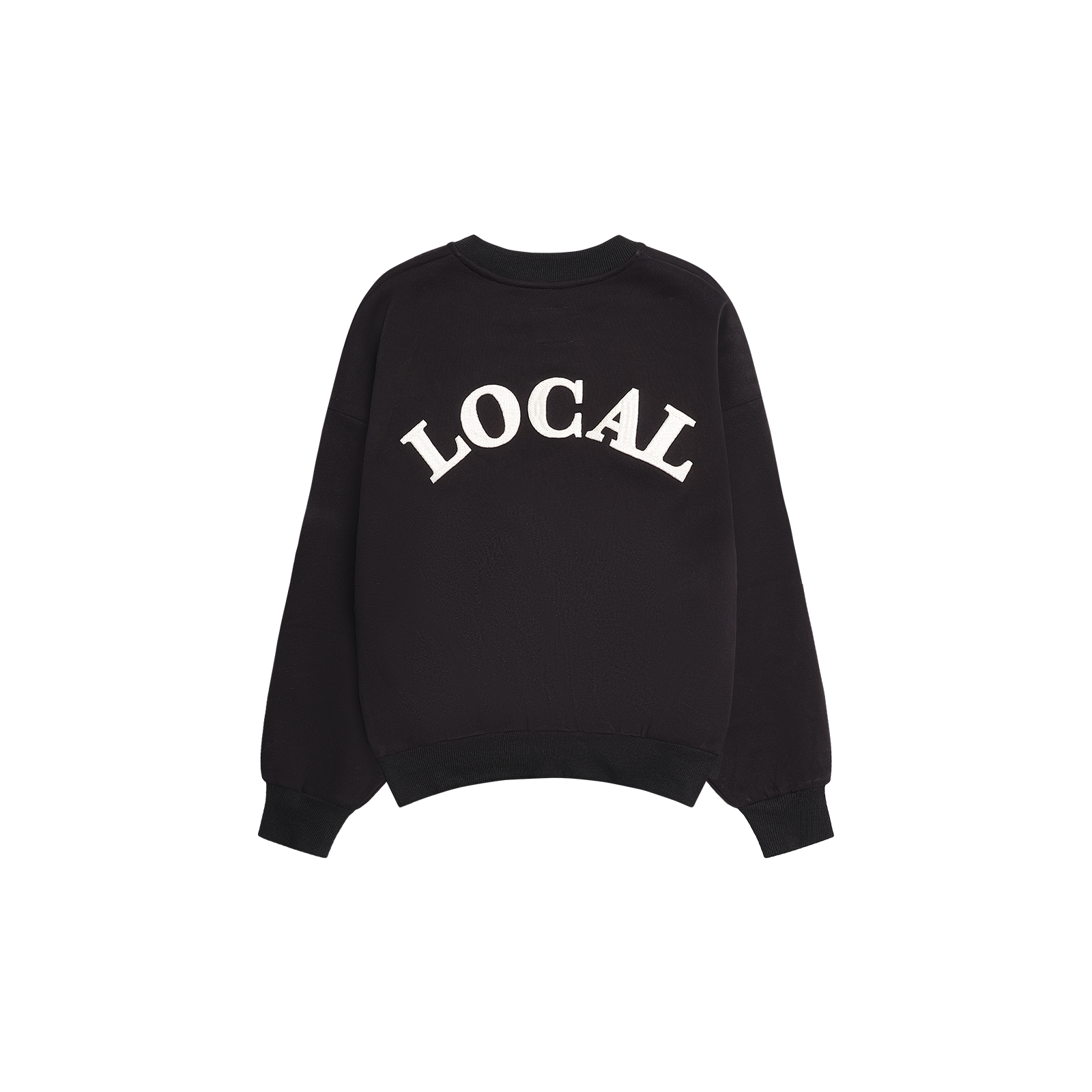 LOGO COLLECTION | Black Logo Crewneck | Local Space