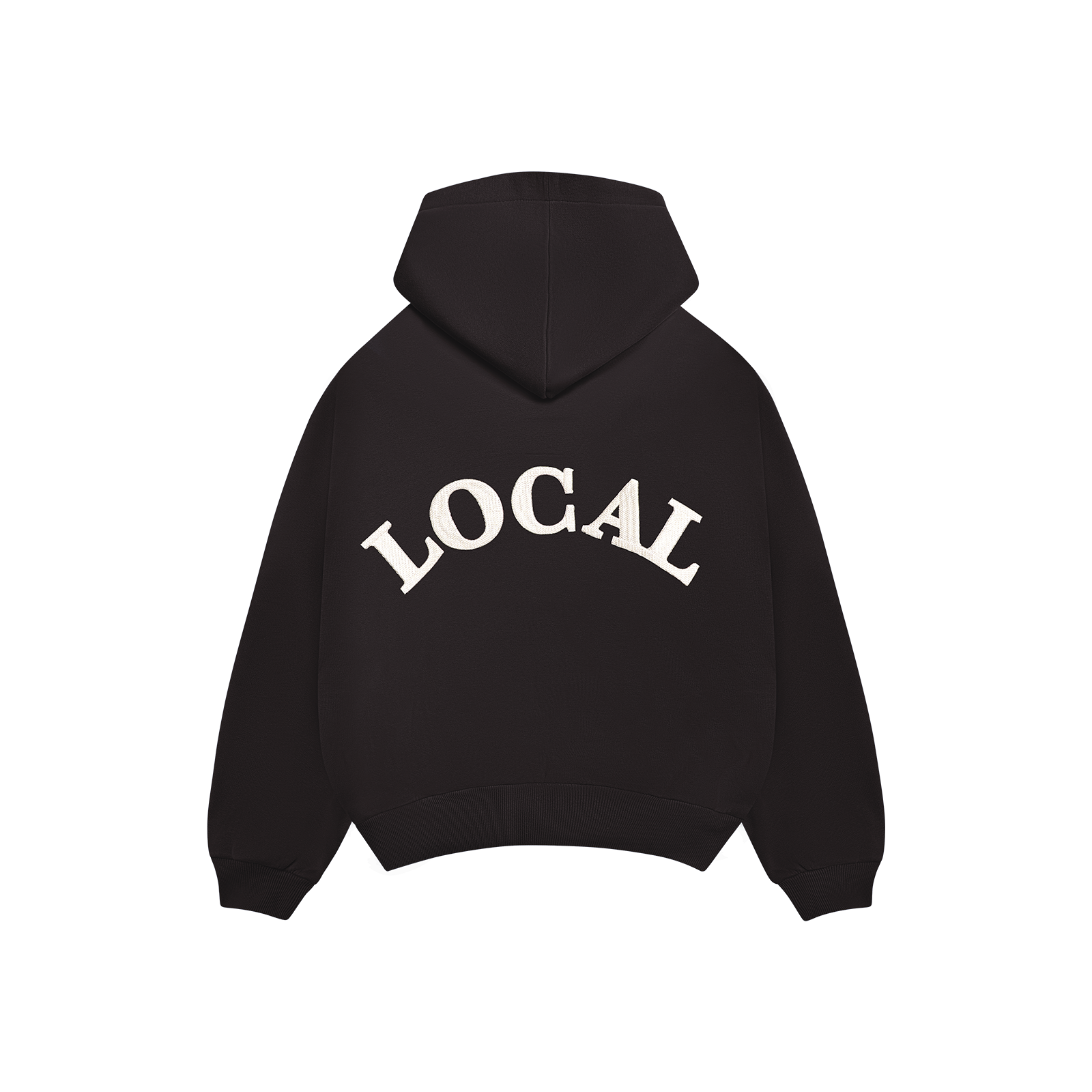 LOGO COLLECTION | Black Logo Hoodie | Local Space