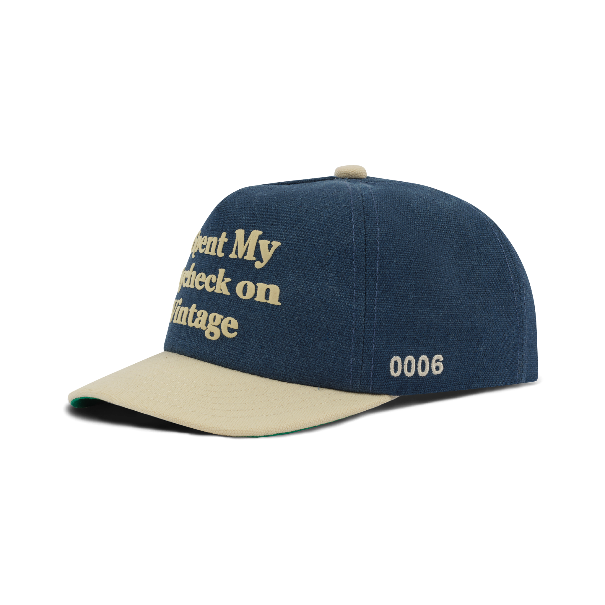 Vintage Check Cap