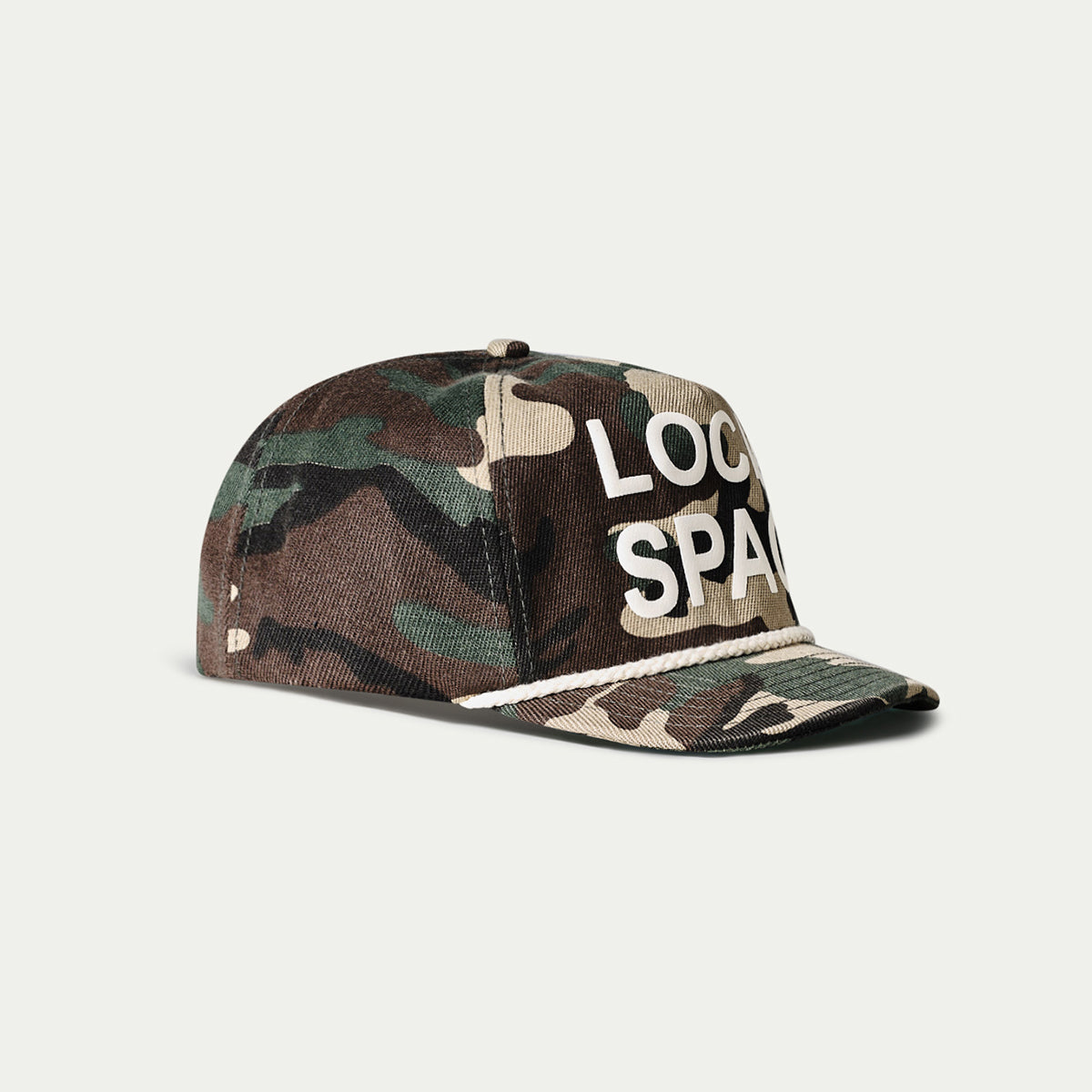 Camo Vintage-Inspired Snapback | Merch Cap | Local Space — local-space