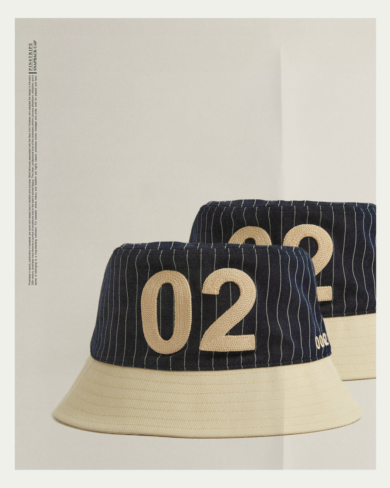 Pinstripe Bucket Hat