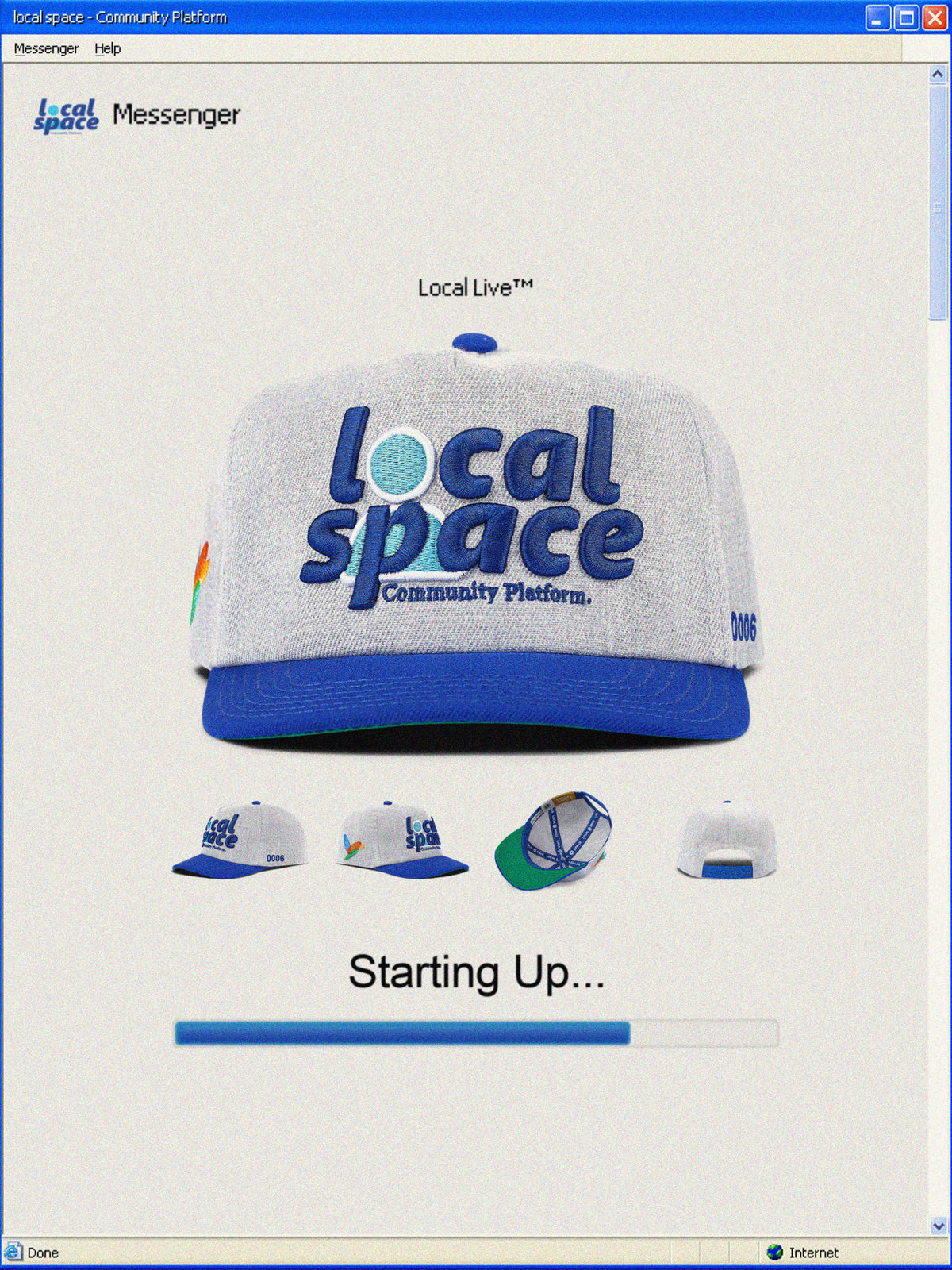 Messenger Cap