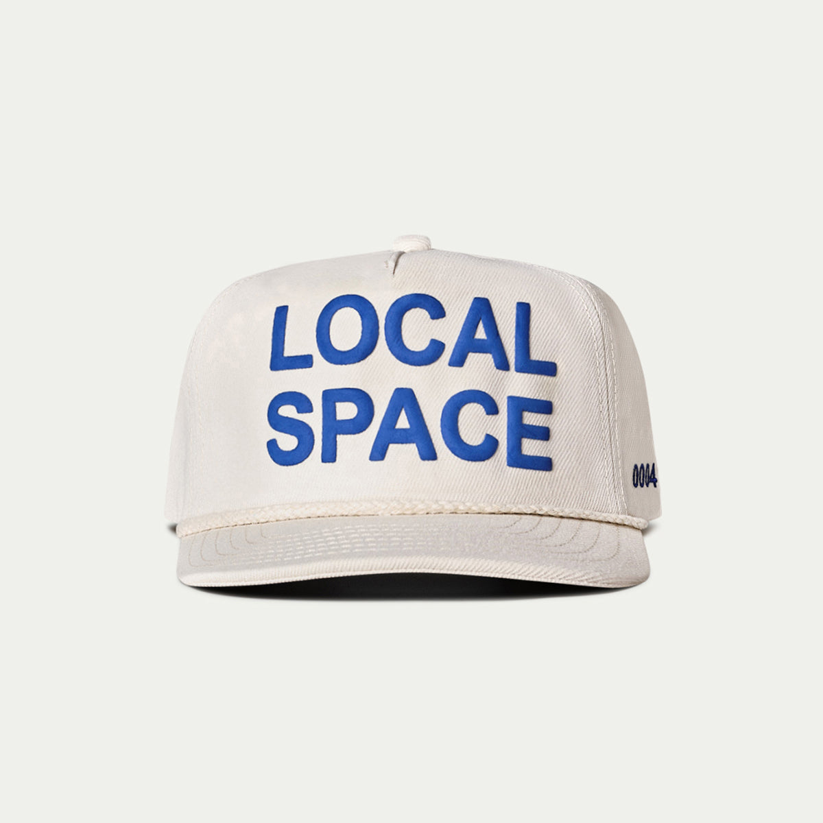 White Vintage-Inspired Snapback | Merch Cap | Local Space