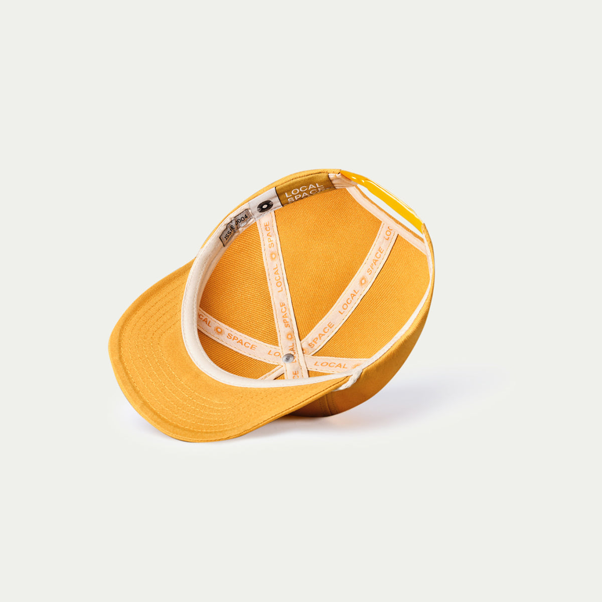 Yellow Vintage-Inspired Snapback | Merch Cap | Local Space