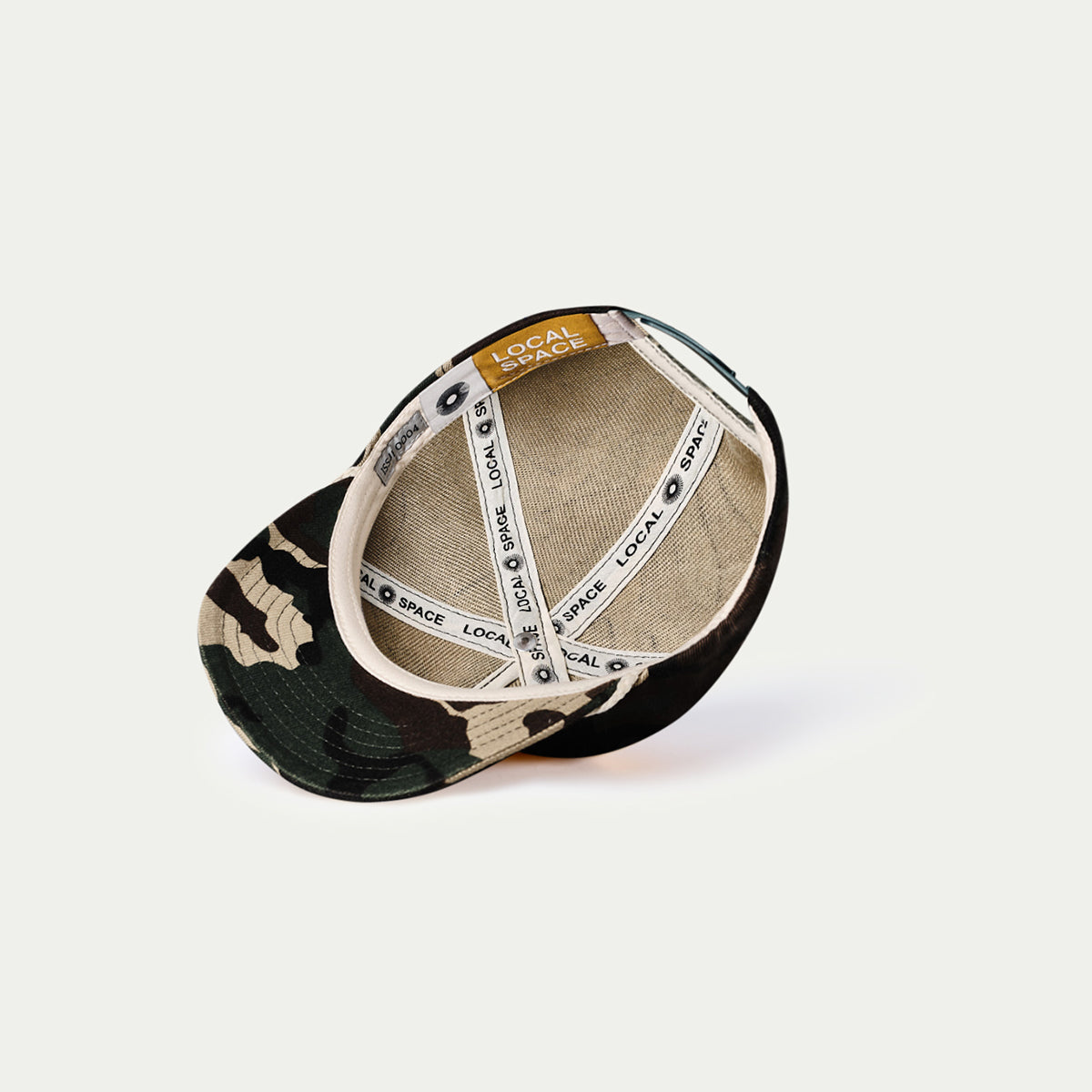 Camo Vintage-Inspired Snapback | Merch Cap | Local Space