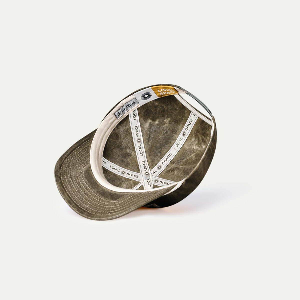 Waxed Olive Vintage-Inspired Snapback | Merch Cap | Local Space Waxed Olive Vintage-Inspired Snapback | Merch Cap | Local Space