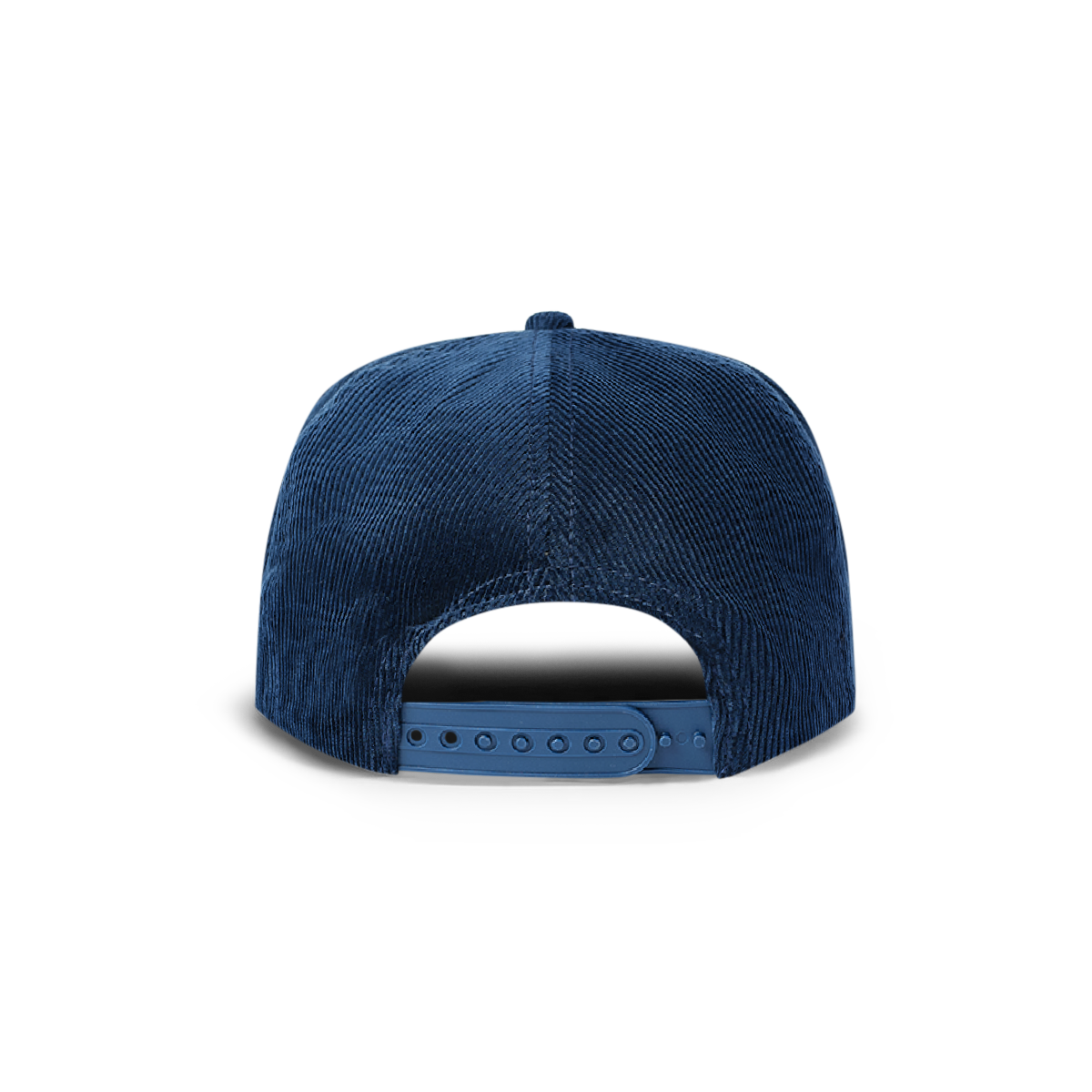 Script Logo Cap | Navy Corduroy Snapback | Local Space